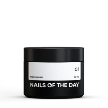 NAILSOFTHEDAY Premium Gel 01 – branco leitoso, 30 ml