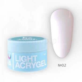 Gel para unhas Luna Light Acrygel 02, 30 ml