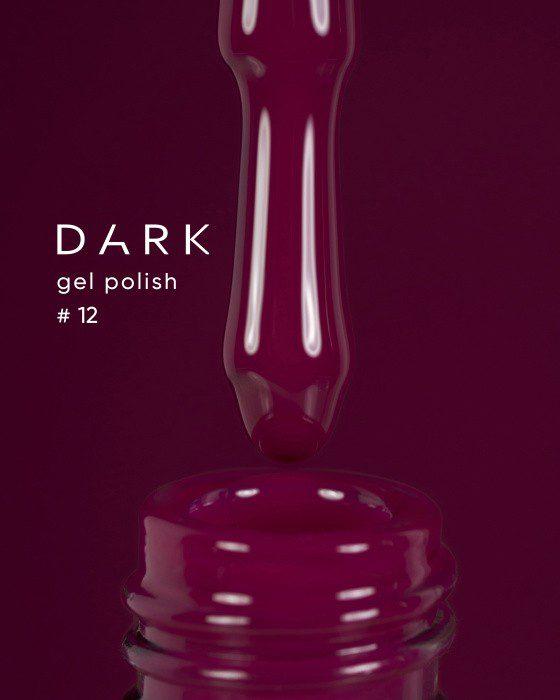Verniz de Gel Dark gel polish 12, 10 ml
