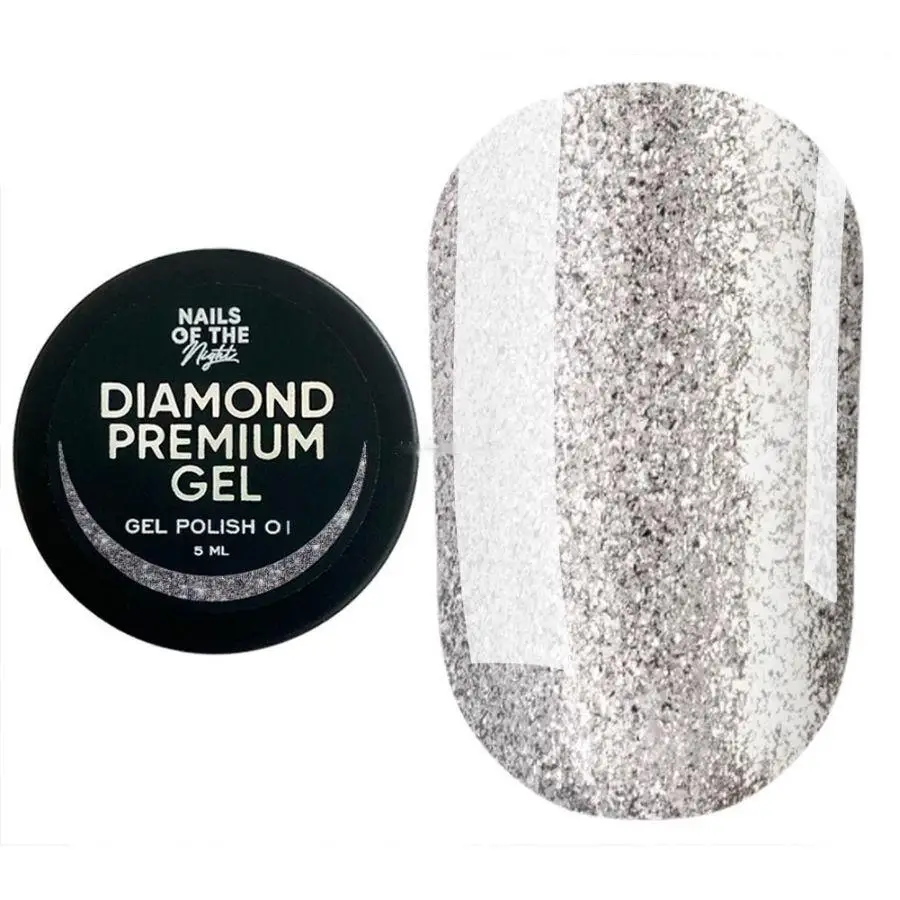 NAILSOFTHENIGHT Diamond Premium Gel 01, 5 ml