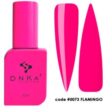 DNKa’ Cover Base #0073 Flamingo, 12 ml – base neon camuflante