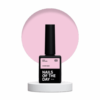 NAILSOFTHEDAY Cover Base NEW Formula 03, 10 ml