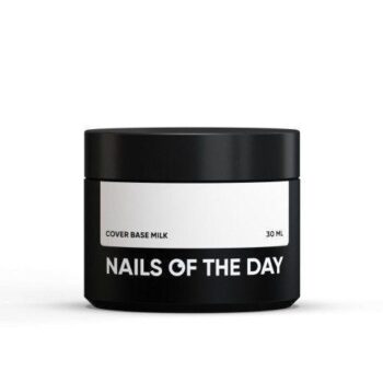 NAILSOFTHEDAY Cover Base Milk – branco leitoso, 30 ml