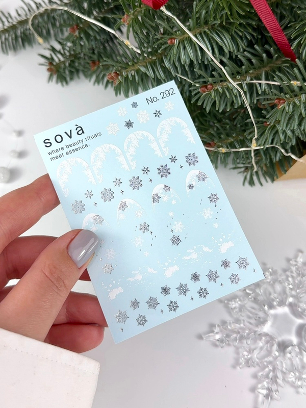 Autocolantes aquáticos para unhas SOVADECOR 292