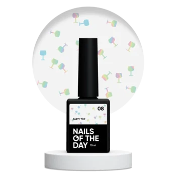 NAILSOFTHEDAY Party Top 08, 10 ml