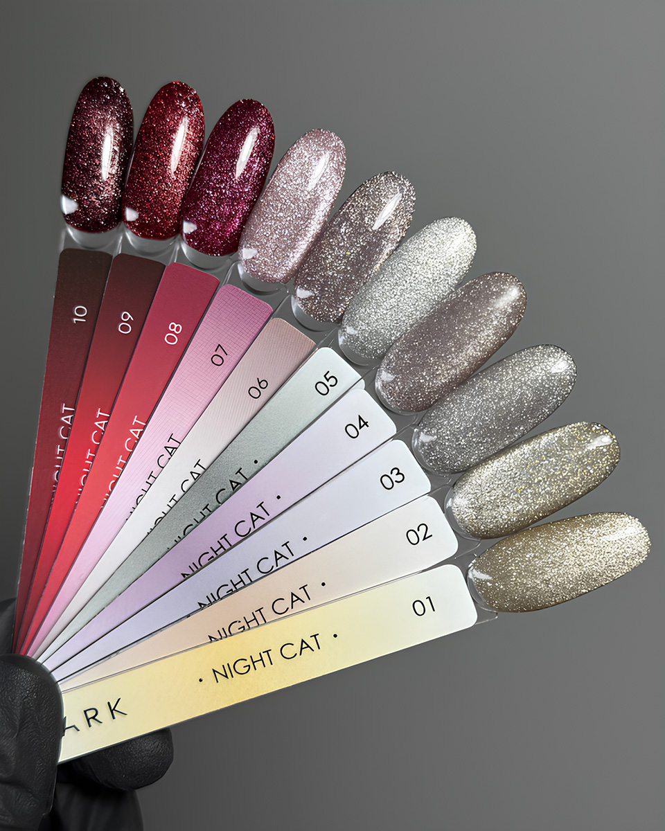 DARK Night Cat 09 – verniz gel cat eye vermelho 6 ml - Image 5