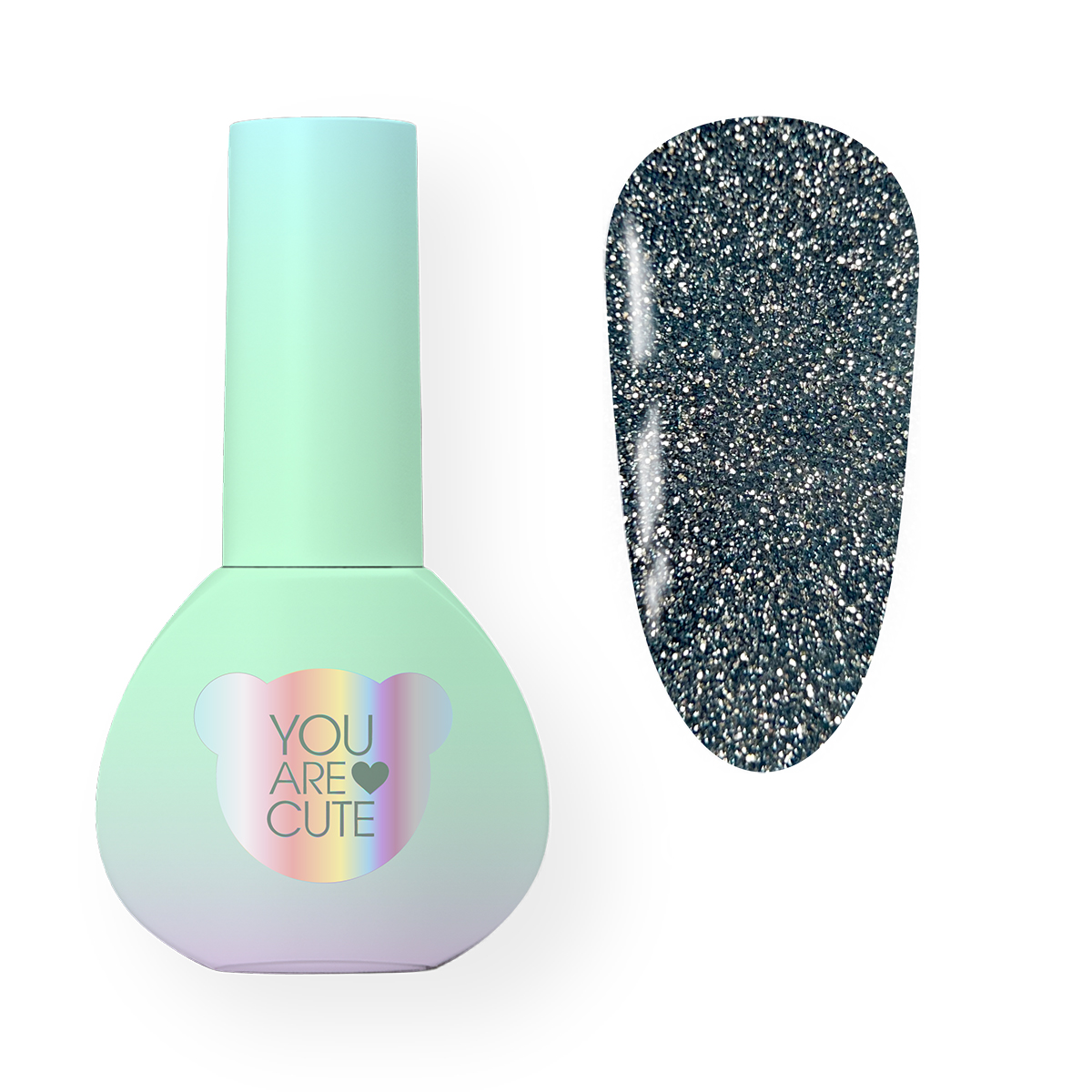 YOUARECUTE Color 140 – verniz gel reflexivo 5 ml