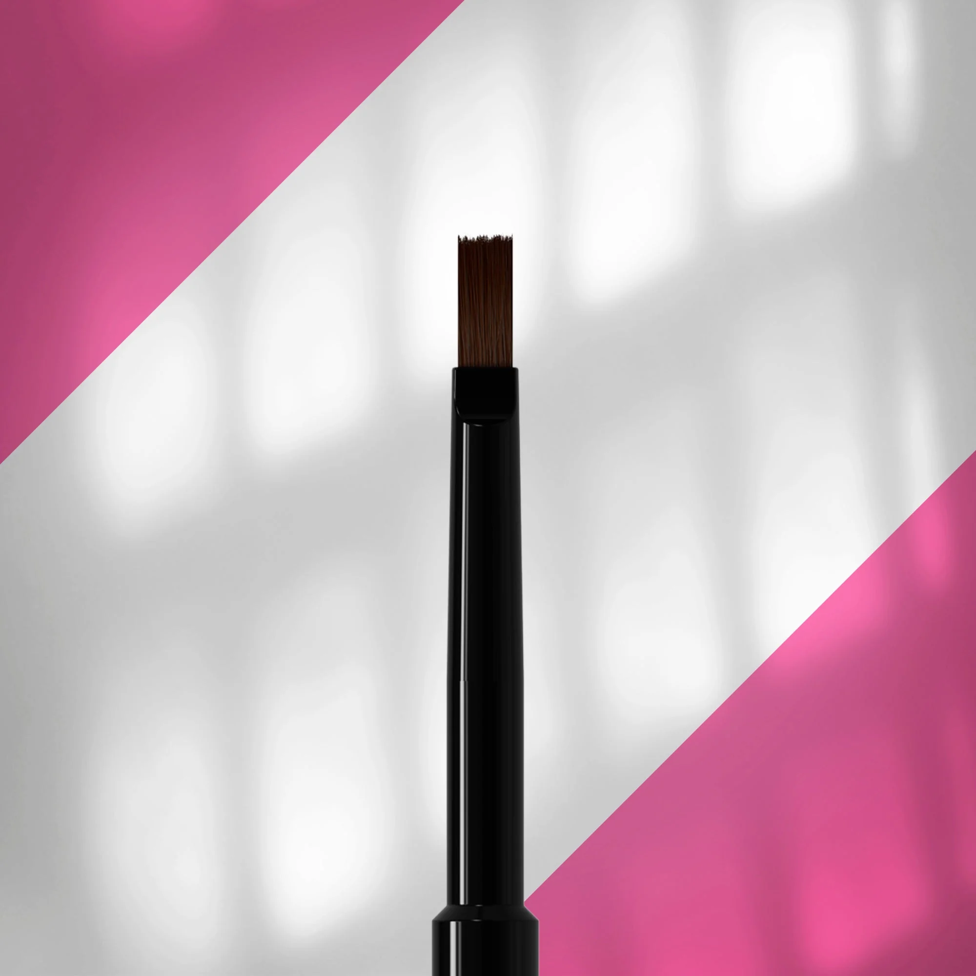 Pincel STALEKS para gel reto NBE-05 EXPERT larg. 5 mm / comp. 8,5 mm - Image 3