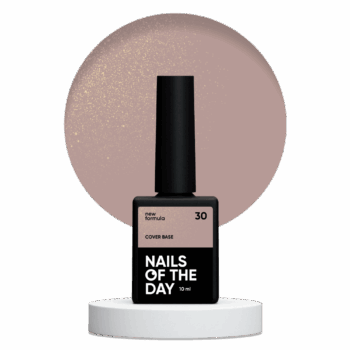NAILSOFTHEDAY Cover Base Shimmer 30, 10 ml