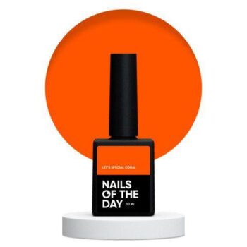NAILSOFTHEDAY Let's Special Coral, 10 ml – verniz de gel