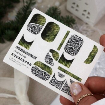 Autocolantes aquáticas para unhas SOVADECOR 209