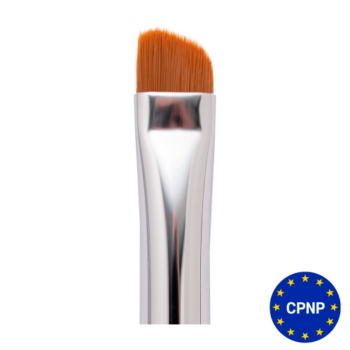 ZOLA Pincel 09 para sobrancelhas – macio, chanfrado