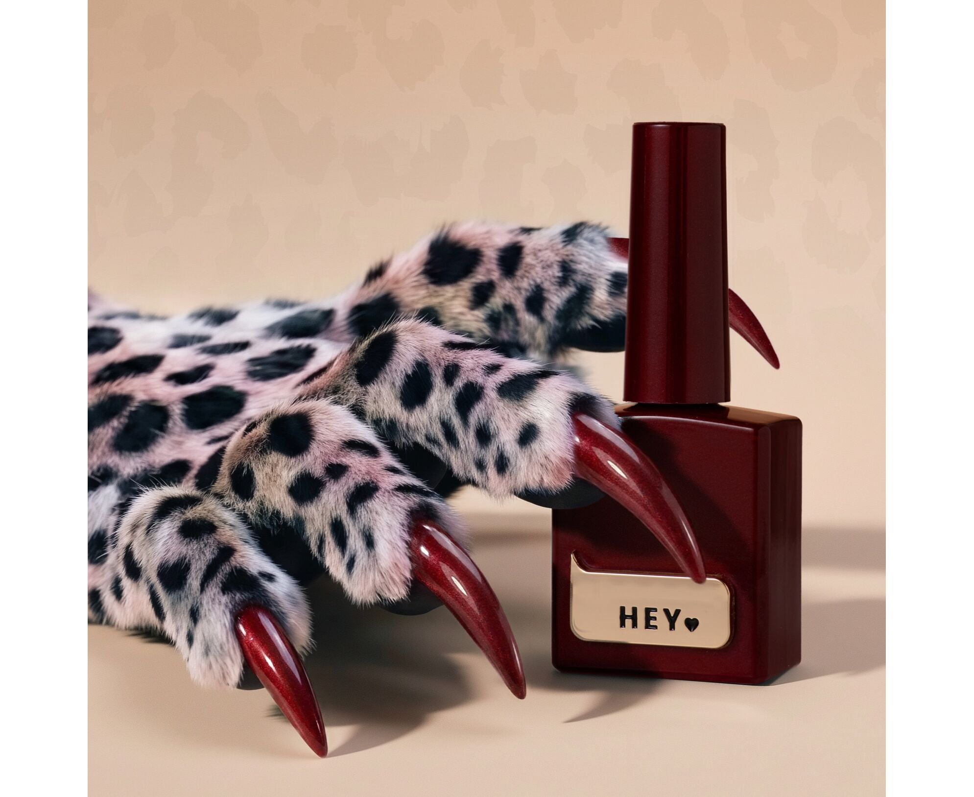 HEYLOVE Cat Eye Gel Polish Somali 15 ml – verniz de gel efeito olho de gato vermelho - Image 2