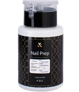 Desengordurante F.O.X Care system Nail Prep, 160ml
