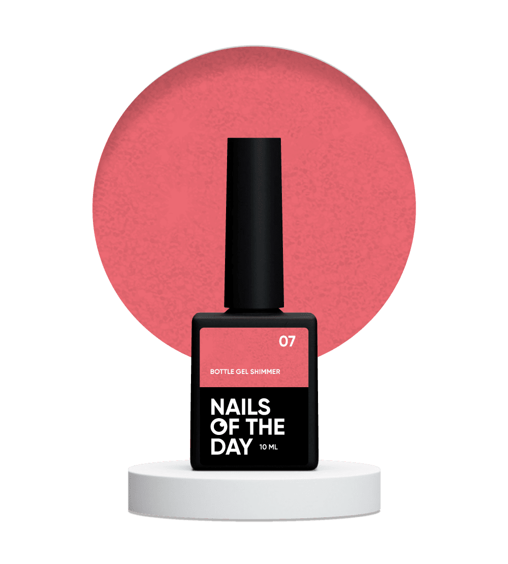 NAILSOFTHEDAY Bottle Gel Shimmer 07, 10 ml