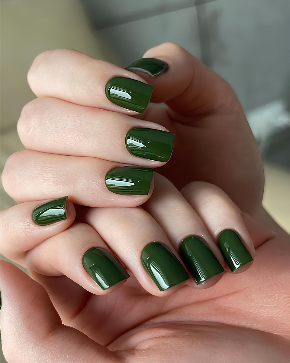 DARK Gel Polish 166, 6 ml – verniz gel verde - Image 2