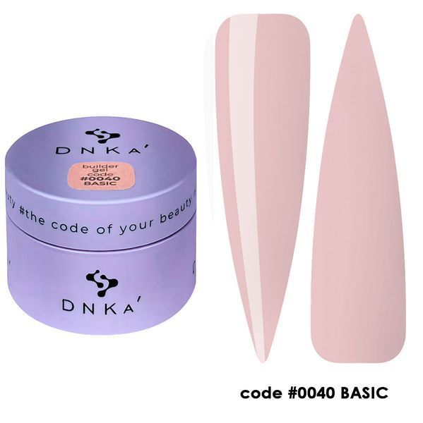DNKa’ Builder Gel 0040 BASIC – pêssego em pó 30 ml