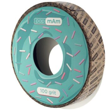 Rolo de recarga com fita abrasiva Staleks 100 grit ATSC-100