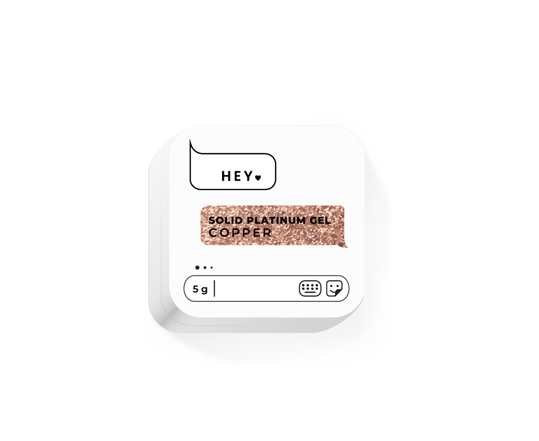 HEYLOVE Solid platinum gel Copper gel-paint, 5 g