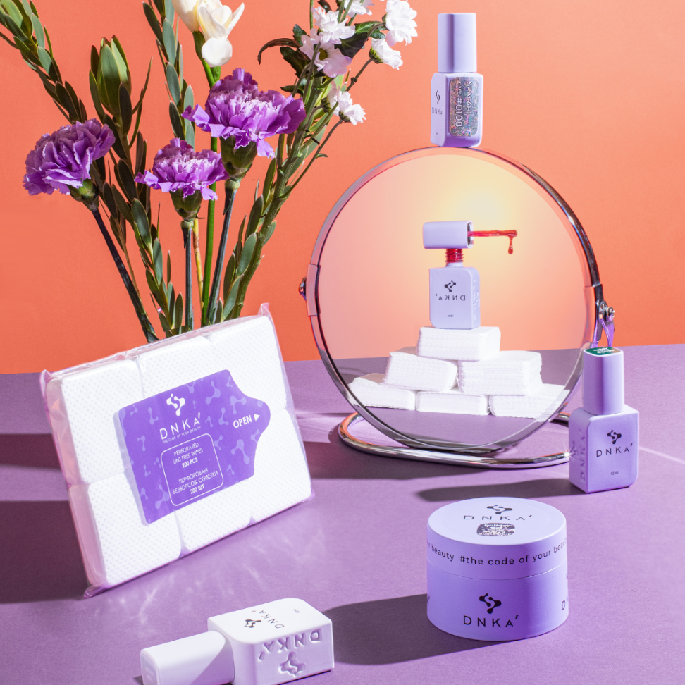 Toalhetes sem fiapos DNKa’ perfurados, 600 un. - Image 2