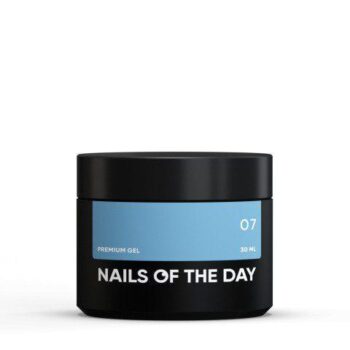NAILSOFTHEDAY Premium Gel 07 – azul, 30 ml