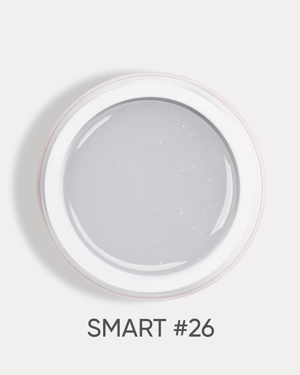 DARK Smart Builder Gel 26 Shimmer Leitoso, 15 ml