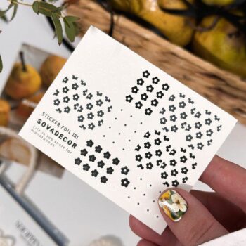 Autocolantes de água para unhas SOVADECOR 181