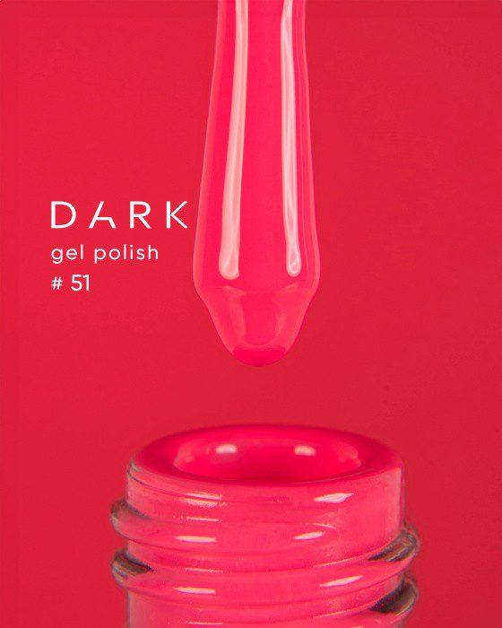 Verniz de Gel Dark gel polish 51, 10 ml