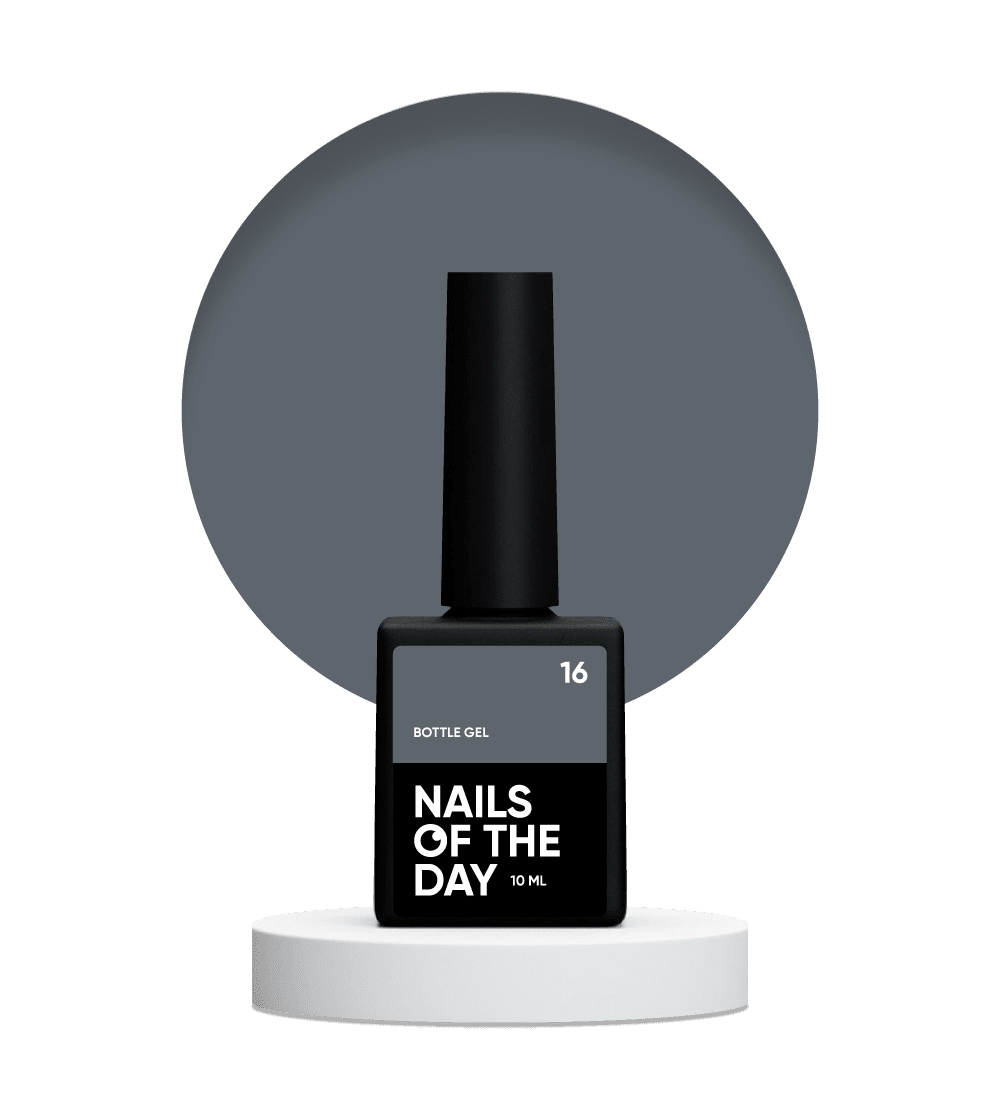 NAILSOFTHEDAY Bottle Gel 16 gel de reforço, 10 ml