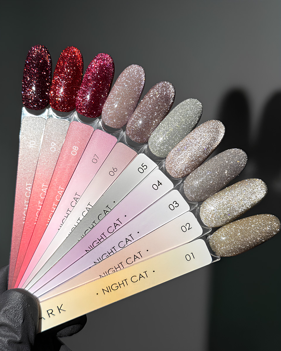 DARK Night Cat 09 – verniz gel cat eye vermelho 6 ml - Image 4