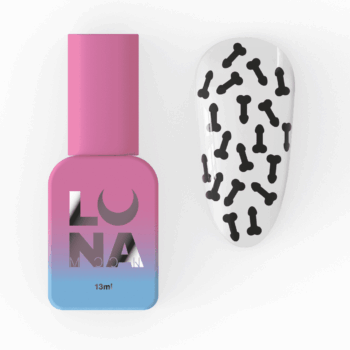 LUNAmoon Top Secret 04, 13 ml – top com padrões divertidos