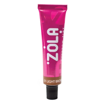 ZOLA Tinta para sobrancelhas com colagénio 01 Castanho Claro – 15 ml