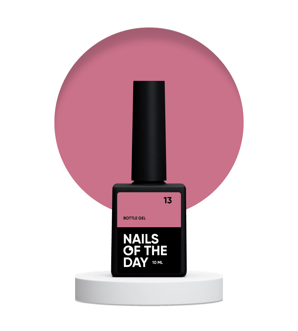 NAILSOFTHEDAY Bottle Gel 13 gel de reforço, 10 ml