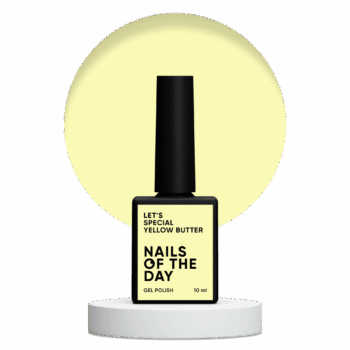 NAILSOFTHEDAY Let’s Special Yellow Butter, 10 ml