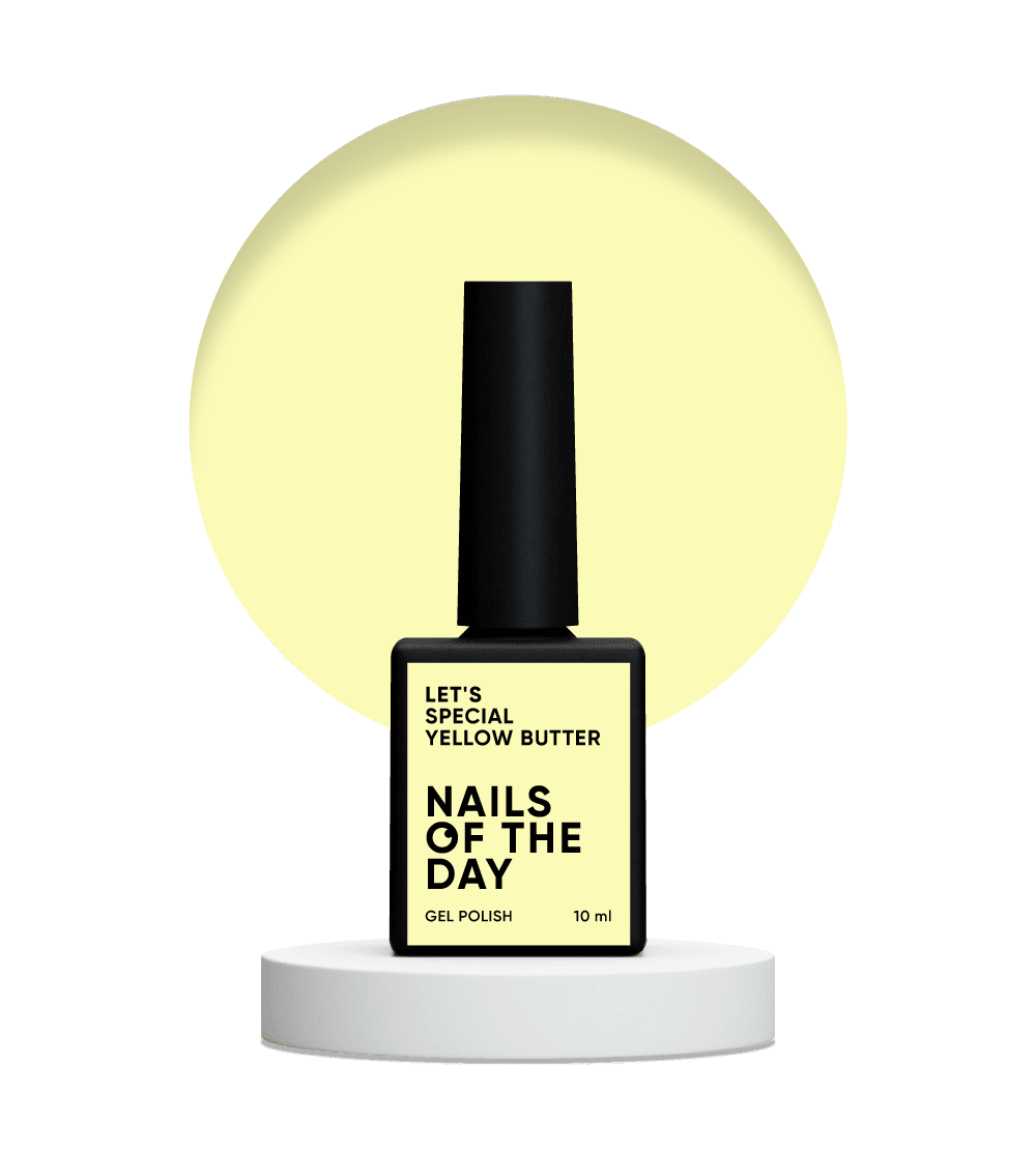 NAILSOFTHEDAY Let’s Special Yellow Butter, 10 ml
