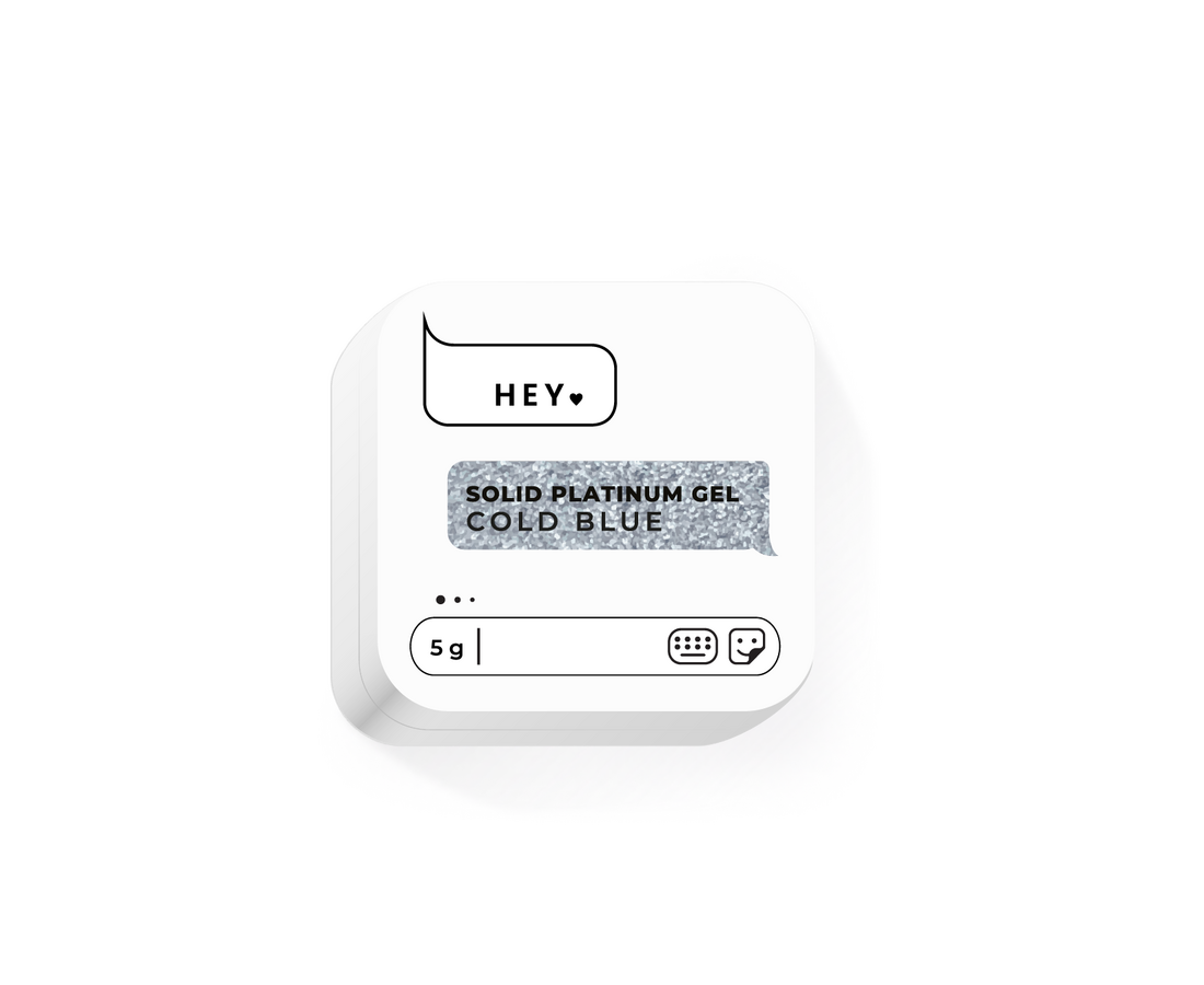 HEYLOVE Solid Platinum Gel Cold Blue (gel-tinta), 5 g