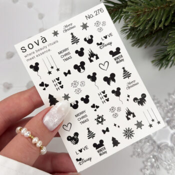 Autocolantes de água para unhas SOVADECOR 276