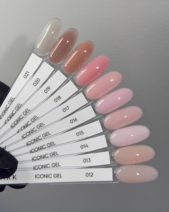 DARK ICONIC GEL 12 – Cover nude natural – 15 ml - Image 2