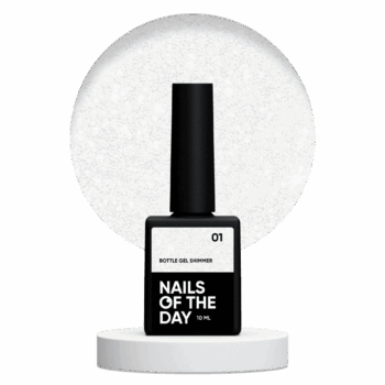 NAILSOFTHEDAY Bottle Gel Shimmer 01, 10 ml