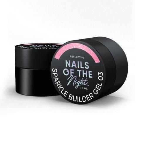 NAILSOFTHENIGHT Sparkle Builder Gel 03, 15 ml