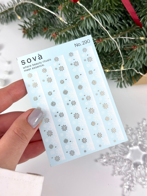 Autocolantes aquáticos para unhas SOVADECOR 290