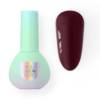 YOUARECUTE Color 78 – Verniz gel bordô clássico 5 ml