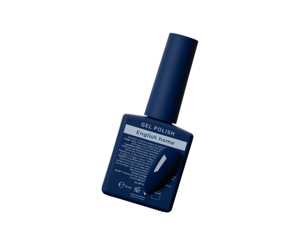 HEYLOVE Gel Polish ENGLISH HOME 15 ml - verniz gel azul-marinho - Image 4