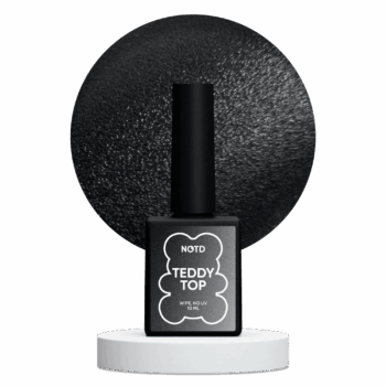NAILSOFTHEDAY Teddy Top mate aveludado, 10 ml