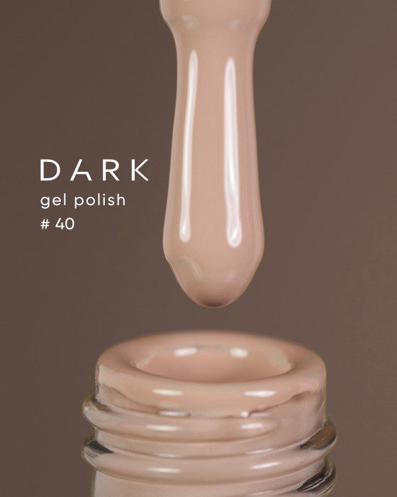 Verniz de gel Dark Gel Polish 40, 10 ml