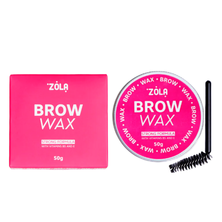 ZOLA Brow Wax 50 g – wosk do stylizacji brwi z efektem laminacji