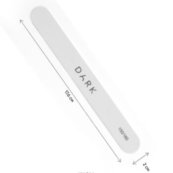 DARK Conjunto de limas – oval, 10 un. (150/180 grit)