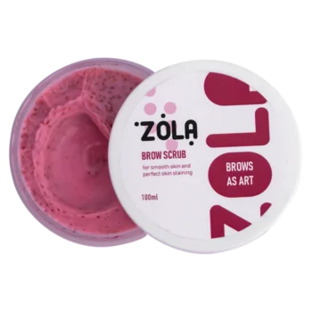 ZOLA Brow Scrub – esfoliante de sobrancelhas de grão fino 100 ml