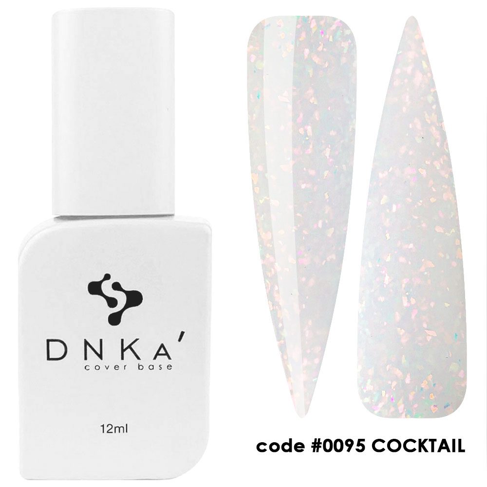 DNKa’ Cover Base #0095 Cocktail, 12 ml – base camuflante com shimmer