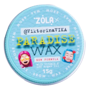 ZOLA Cera para Sobrancelhas, 15 g – com Vitamina E e Óleo de Argão